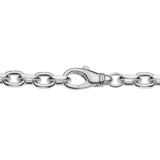 Sterling zilveren ankerketting 50cm Sterling zilveren ankerketting 50cm