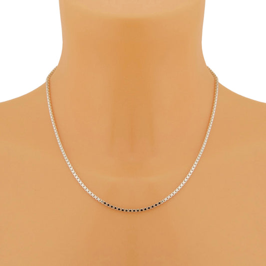 Verkrijgbaar in de lengtes 42 cm, 45 cm, 50 cm, 55 cm, 60 cm, 65 cm, 70 cm en 80 cm en zeer geschikt voor het dragen van een hanger.