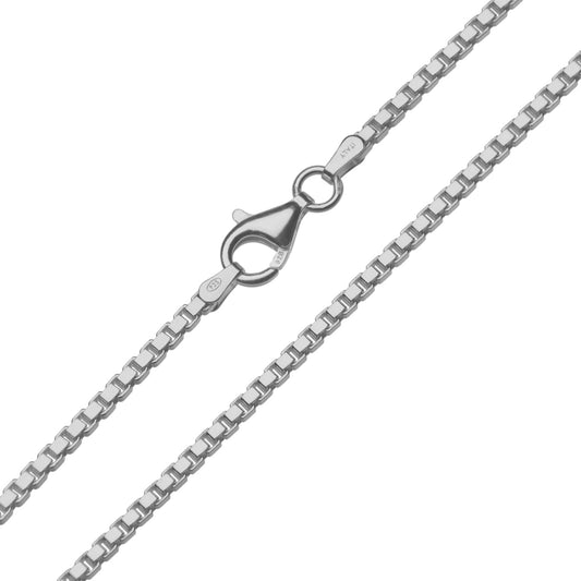 Een Venetiaanse ketting, gemaakt van massief 925 zilver. Een topkwaliteit ketting, gemaakt in Italië. Achteraf of gespreid betalen is mogelijk.