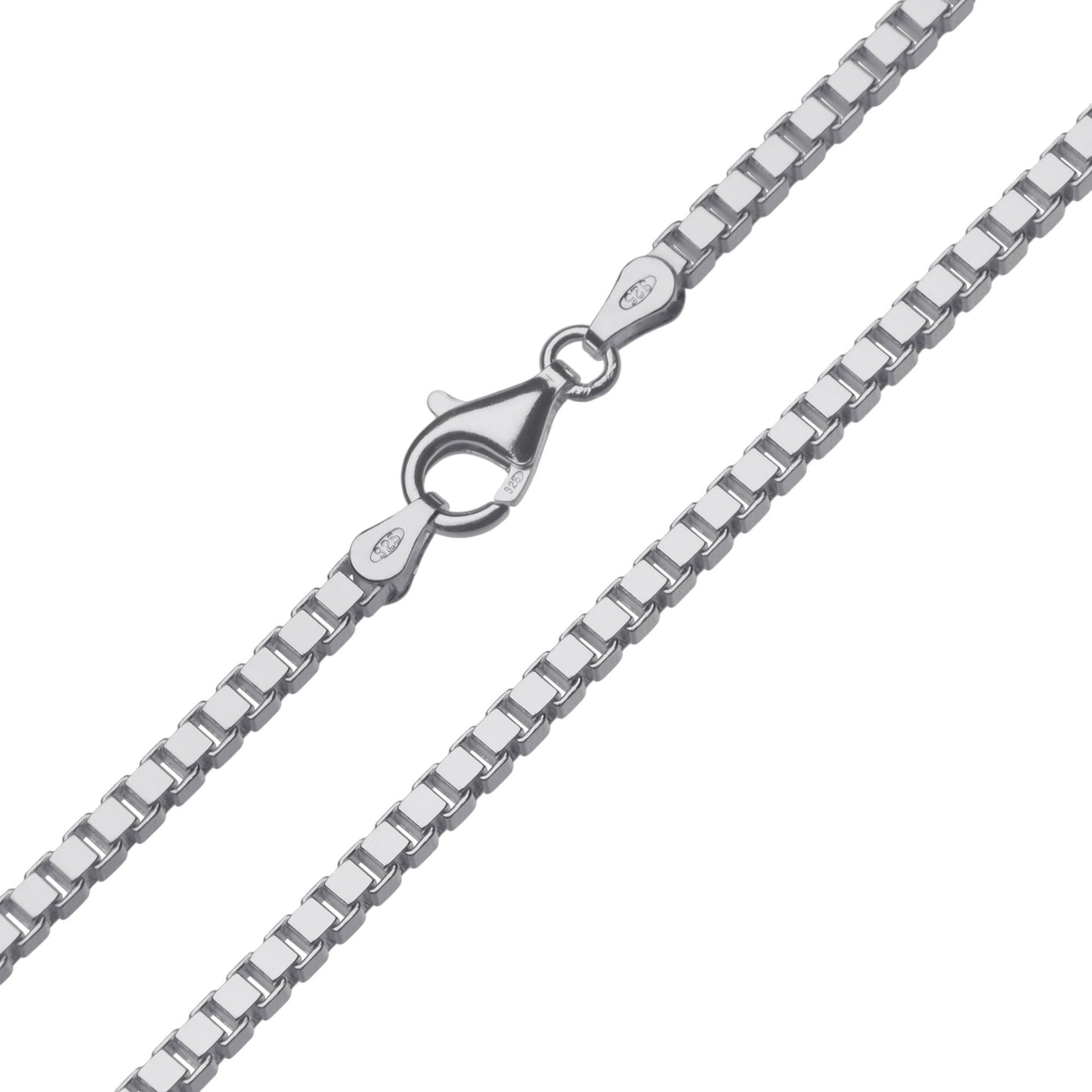 Een Venetiaanse ketting, gemaakt van massief 925 zilver. Een topkwaliteit ketting, gemaakt in Italië. Achteraf of gespreid betalen is mogelijk.