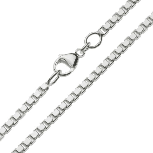Venetiaanse ketting van 925 zilver. Deze lengteketting is 3,0 mm breed en geschikt voor het dragen van een hanger. Achteraf betalen mogelijk.