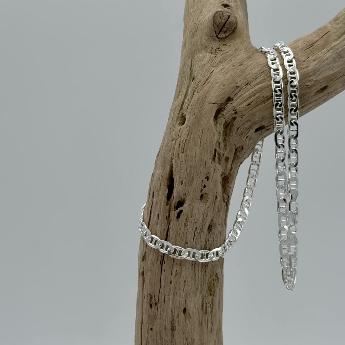 Zilveren Gucci ketting, 6 mm breed van 925 zilver. Met massieve schakels, subtiele glans en stijlvolle uitstraling voor dagelijks dragen.